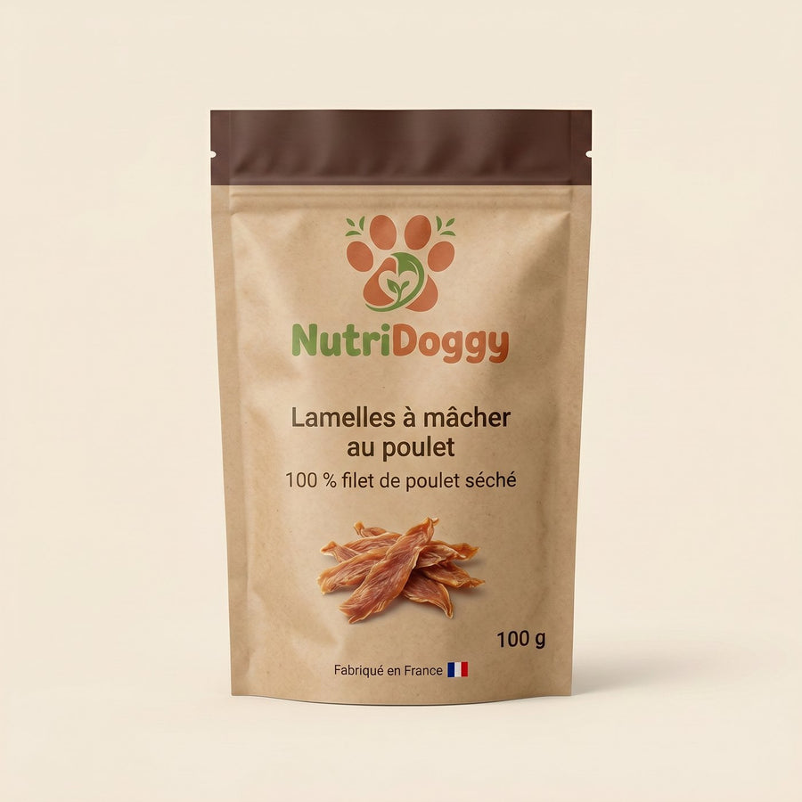 Lamelles à mâcher au poulet